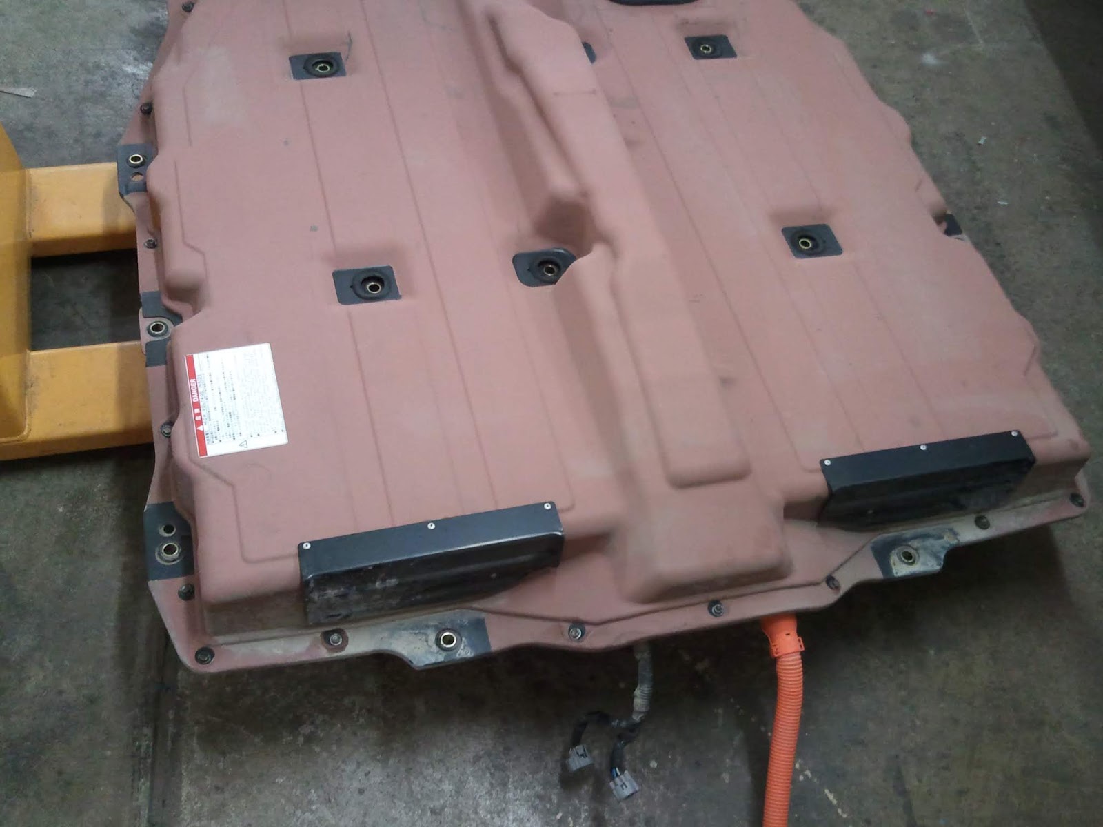 Pack ready for mounting